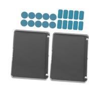 iplusmile 2 Pezzi Scatola trucchi Platte vuoto ombretto plastica vuota ombretti per Acciaio inossidabile