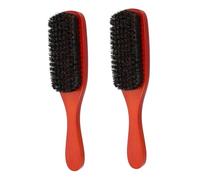 iplusmile 2 pezzi Spazzola per Setole Morbide con Legno Spazzola Arricciacapelli e Lisciatura Pettine per Styling Resistente