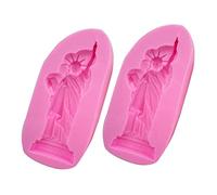 iplusmile 2 pezzi Stampi in Silicone Alimentare per Cheesesticks e Gelati Te Resistenti e Riutilizzabili Forma Dea per Dessert Gelatine e Lecca-lecca Creativi