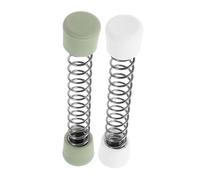 iplusmile 2 pezzi Supporto Magnetico Regolabile Fermaporta Antiscivolo con Protezione Antiurto e Antigraffio per Lavatrici Carica Frontale Facile Installazione Attrezzi da Verde Bianco