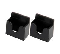 iplusmile 2 pezzi Supporto Microfono Cb Radio con Base Adesiva Gancio per Microfoni Ham Radio Compatibile con Auto Clip Salva Spazio e Design Minimalista