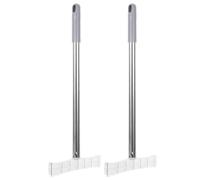 iplusmile 2 pezzi Supporto per Cartelli Telescopico in Acciaio Inossidabile Porta Cartello Versatile e Regolabile per Manifestazioni Tour e Cerimonie Pubbliche