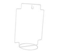 iplusmile 2 Pezzi Supporto per Vaso di Fiori sospeso Piantatrice sospesa fioriere sospese Appendiabiti per Piante da pianta sospesa portabottiglie Appendiabiti con Gancio Bianca