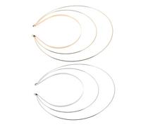 iplusmile 2 Pezzi Vergine Chiesa a Fascia Fascia Per Matrimoni Copricapo Della Accessori Per Da Sposa Fasce Da Sposa Costume Da Dea Di Halloween Fasce D'angelo Ferro Da Stiro