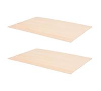 iplusmile 2 Piastre per Incisione su Legno A3 30X45Cm Tavola di Legno Massello per Intaglio Artistico Pannello per Stampa e Pittura Materiale per Artisti e Hobbisti