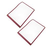 iplusmile 2 Pz Cartella Delle Ricette Stiramaniche Forniture Ristorante Per La Cucina Copertine Di Libri Di Ristoranti Menù Copertine Menu Caffè Listino Prezzi Pvc A4 Divisore Foglia Sciolta