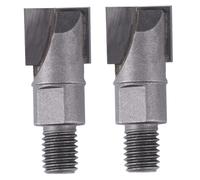 iplusmile 2 Pz trapano drill door lock serrature porte trapatar strumento di punzonatura metallo acciaio strumento perforatore in metallo serratura buca attrezzo fresa apri fori