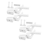 iplusmile 2 Set Di Montaggio Per Wc Staffa Per Sedile Wc Cerniera Universale Parti Di Riparazione Viti Per Cerniera Supporto Per