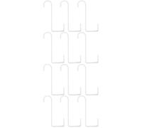 iplusmile 2 Set Ganci da Parete per Fioriere Sospese Portavasi Balcone E Appendini Resistenti E Stabili per Piante da Esterno Balcone Giardino E Decorazioni 6 Pezzi * 2