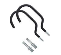 iplusmile 2 set Ganci Portabici da Muro in Acciaio Robusto Supporto Verticale Salva Spazio per Bicicletta Montaggio Facile e Durevole per Garage e Casa