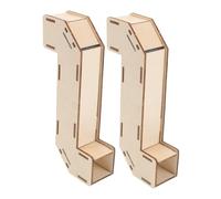 iplusmile 2 set Giocattoli Periscopio in Legno per Strumento Ottico Educativo per Esperimenti Scientifici Portatile e Smontabile per Scuola e Divertimento