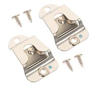 iplusmile 2 set Microfono Metallo per Auto Clip Cb con Viti Facile Installazione e Affidabilità per Radio e Dispositivi