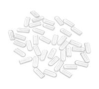 iplusmile 20 Paia Supporti Naso Occhiali in Silicone Morbido Trasparente Antiscivolo Cuscinetti Sostitutivi Comfort per Montature Adatti Sensibile e Attività Quotidiane