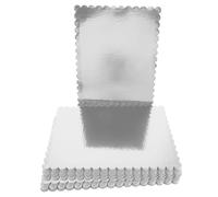 iplusmile 20 Pezzi Base Rectangolare Corrugato Spessore per Presentazioni Torte e Festivi