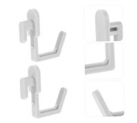 iplusmile 20 pezzi Ganci Appendini per Pegboard Materiale Resistente Ganci per Organizzazione Garage Facili da Installare per Forate e Banchi da Lavoro