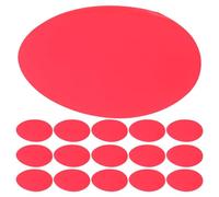 iplusmile 20 Pezzi Pellicole Gel Rosso per Lampade e Faretti Downlight in Pet, Filtri Luminosi per Correzione Colore e Trasformazione Facile, per Luci da Palco e Creatività