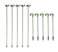 iplusmile 20 Pezzi Supporti per Piante da Giardino Bastoncini Sostegno per Fiori Design Farfalla per Vasi e Steli Sottili