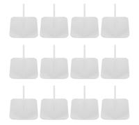 iplusmile 20 Pezzi Supporto di Fissaggio per Recinto Gioco Base in Plastica Antiscivolo con Pad Adesivi Riutilizzabili Stabilizzatore Senza Foratura per Sicurezza e Stabilità