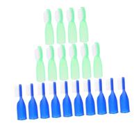 iplusmile 20pezzi Spazzolini Da Denti Da Carcere Piccoli Spazzolini Da Dito Da Carcere Strumenti Per Pulizia Dei Denti Mini Accessori Compatti