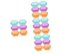 iplusmile 24pezzi Organizzatore Portatile Per Pillole Da Colorati Contenitore Compatto Per Medicinali Accessori Da Viaggio e Trasportare