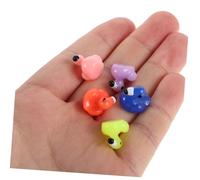 iplusmile 25 Miniature Fenicotteri Resina Colorati Sculture Resistenti per Decorazioni Micro Cake Topper Casa delle e Progetti Creativi DIY
