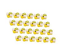 iplusmile 25 pezzi Charms in Mini per Decorazioni DIY Custodia Telefonino da Te Abbellimenti Api Piccole per Gioielli Borse Regali Festivi