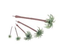 iplusmile 25 pezzi Modelli Alberi Palma Cocco in Plastica Dimensioni Realistiche per Diorama Paesaggio Miniatura e Modellini Trenino
