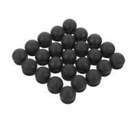 iplusmile 25 Pezzi Tappo Tondo in Plastica Pe per Tubi 22mm, Nero, Inserto | Sigilla Tubi e Previene L’ingresso di Corpi Estranei, Leggero, per Cantieri e Impieghi Industriali