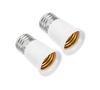 iplusmile 2pezzi Adattatore Per Portalampada Estensione Cavo Per Lampadina Led Base Di Sostituzione Metallo Compatibile Lampade Da Tavolo e Applique