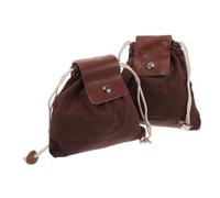 iplusmile 2pezzi Borsa Coulisse in Tela Borsa Per Frutta Organizer Da Per Ricerca Cibo Da Leggera e Riutilizzabile Per Escursioni