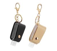 iplusmile 2pezzi Bottiglia Coperchio in Pu Bottiglia Di Profumo Portatile Coperchio Per Cosmetici Gel Lavamani Leggero e Portatile