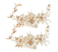 iplusmile 2pezzi Cerchietto Sposa e Fascia Per Adatta Matrimoni Classici e Contemporanei Per Acconciature Raccolte e Morbide Accessorio Sposa Per e Ragazze