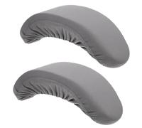 iplusmile 2pezzi Copripolsi per Sedia da Ufficio Fascia Elastica Cuscini Ergonomici per Braccioli Protezioni per Sedie da Computer e Gaming Materiali Resistenti Facile Installazione e Rimozi