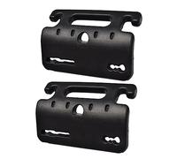 iplusmile 2pezzi Maniglia Di Sostegno Per Sedile Posteriore Appiglio Per Auto Abs Barra Di Sostegno Per Poggiatesta Auto Nero Adatta Una Distanza Tra Due Pali Entro