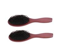 iplusmile 2pezzi Pettine in Legno Setole per Massaggi del Capelluto Accessori per Capelli per Uomo e Donna Pettine per Massaggi che Aiuta la Circolazione Sanguigna del Cervello e Districa