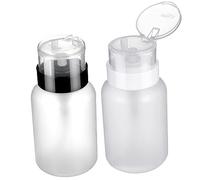 iplusmile 2pezzi Pompa Per Solvente Per Contenitori Vuoti Plastica Erogatori Trasparenti Per e Struccante