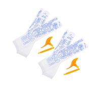 iplusmile 2sets Calzini per Riflessologia Plantare con Strumento Massaggiante Calzini per Punti di Pressione del Piede Massaggio al Polpaccio Set di Strumenti per Stimolazione Riflessologica