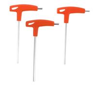 iplusmile 3 Pezzi Chiavi Esagonali con Impugnatura T Brugole Lunghe in Acciaio Robusto per Riparazioni Bicicletta e Manutenzione Meccanica Design Antiscivolo e Alta Kit Portatile per Fai da