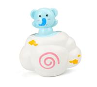 iplusmile 3 pezzi Giocattoli Bagno Animali con Spruzzo d Acqua Giochi Vasca in Abs Sicuro per Sviluppo Coordinazione Elefante Maialino Orso