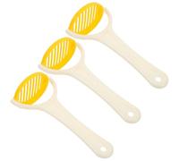 iplusmile 3 Pezzi Marcatore Api con Manico Pieghevole, Gabbia per Apicoltura, Plastica Gialla, per Alveari e Colonie, Uso in Apiario