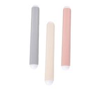 iplusmile 3 pezzi Mattarelli da Cucina in Plastica da Mattarello Antiaderente Multiuso per Pasta Pizza e Dolci Accessori Panificazione Facili da Pulire Colori Grigio Beige e Rosa