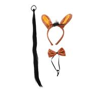 iplusmile 3 Pezzi Orecchie Realistiche e per Cosplay e Feste Halloween Accessori Versatili per Eventi e Teatri Educativi