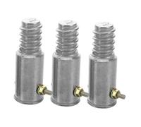 iplusmile 3 Set Adattatori Filettati per Scopa in Alluminio Connettori Resistenti per in e Alluminio Ricambi per Manici Scope Mop e Spazzole Accessori Versatili per Pulizie Domestiche e