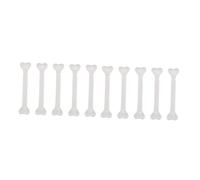 iplusmile 30 Decorazioni Halloween Piccole Ossa Simulate Bianco Realistiche per Giardino e Casa Accessori Scheletro e Scenografia Spaventosa