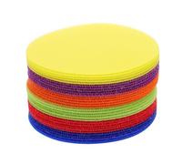 iplusmile 30 pezzi Adesivi Educativi per Tappeti Colorati per Marcatori Riutilizzabili per Giochi e Organizzazione Aula Multifunzione Decorativo e Didattico