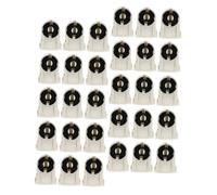 iplusmile 30pezzi Portalampade Non Shunted Per Tubo Led Portalampada in Abs Resistente Al Calore Compatibile Con Lampade Fluorescenti e Soffitti Adatto Per Sostituzioni e Riparazioni Efficie