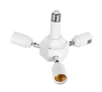 iplusmile 360grado Convertitore Per Portalampada Prolunga Gradi Supporto Per Paralume Adattatore Per Base Lampada Parti Montaggio Per Lampada Compatibile Con Illuminazione Industriale