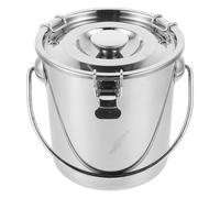 iplusmile 3L Ermetico Bidone Alimentare In Acciaio Inox Cucina Contenitore Di Cereali Grano Cucina Latte Scatola Di Immagazzinaggio Cucina Secchio Di Riso Contenitore Di Farina Secchio Da Cucina Con