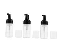 iplusmile 3pezzi Flacone da Viaggio Vuoto in Pet Dispenser per Cosmetici Supporto per Pompa Ricaricabile Contenitore per Conservazione di Bottiglie