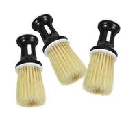 iplusmile 3pezzi Spazzola Per Pulizia Del Collo Da Barbiere Da Testina Rimovibile Materiale Resistente Per Saloni e Uso Domestico Per Pulizia Dei Capelli Cura Della Barba